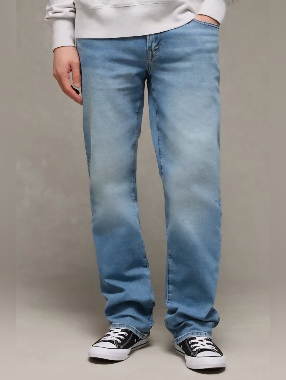 American Eagle AE AirFlex+ Original Bootcut Jeans in Medium Wash 34x34